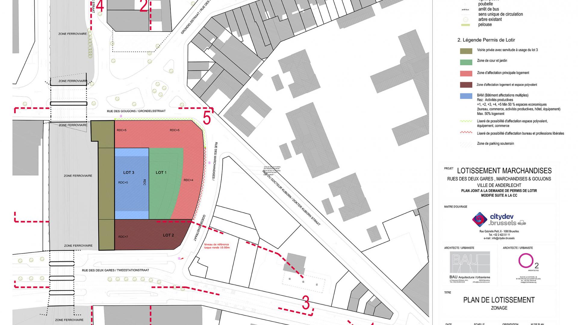 CityGate I - Le marché de travaux de l'îlot Marchandises entre en phase de sélection